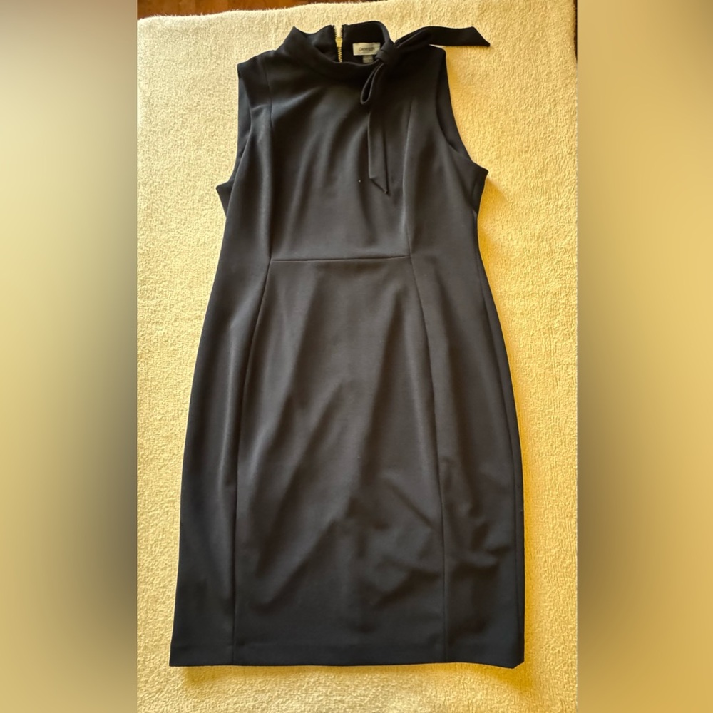 Calvin Klein Black Midi Dress